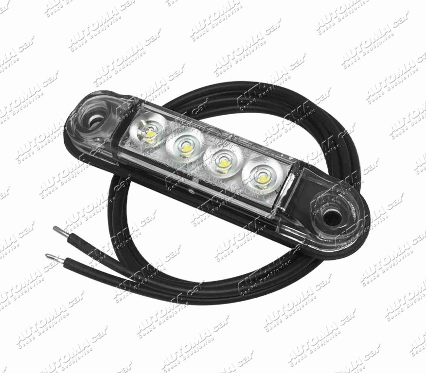 Svítilna poziční LED 12/24V bílá 77,5 x 18,5mm Horpol