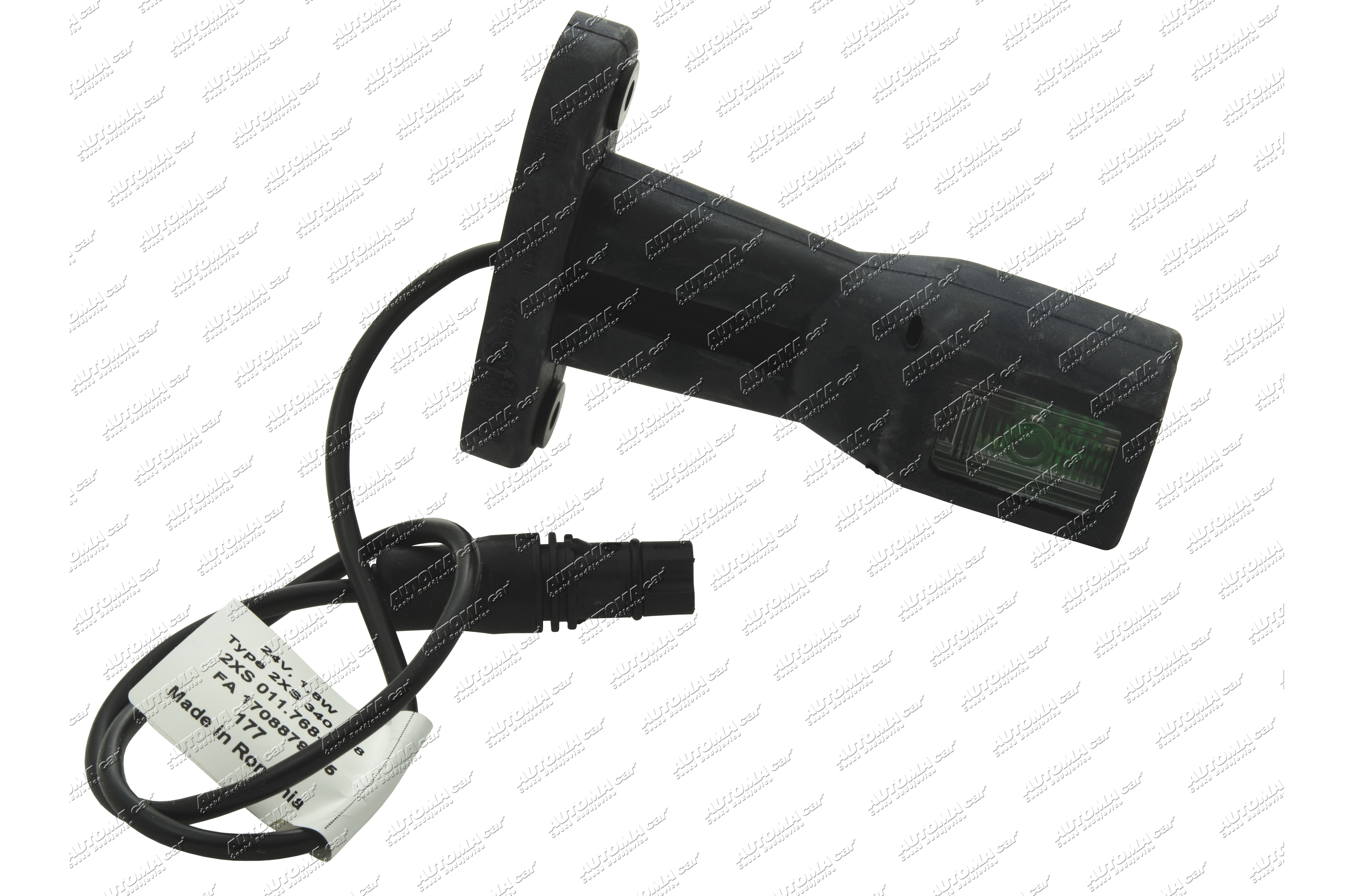 Svítilna obrysová  24V LED červeno,bílo,oranžová Hella