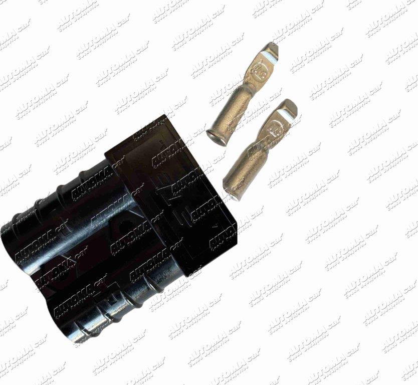 Konektor silový - proudová spona 2-pól. pro kabel průřez 10mm² 50A