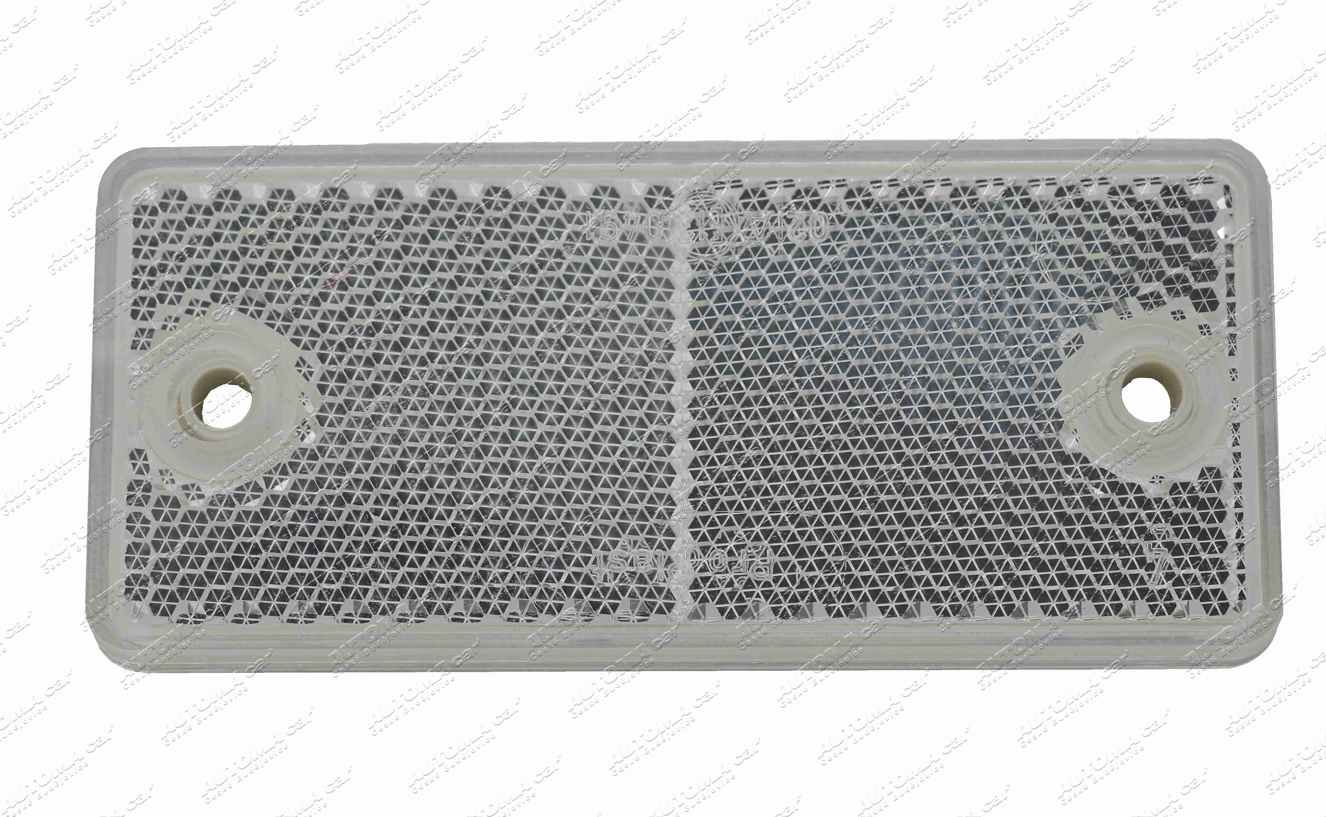 Odrazka bílá 90x40 samolepící