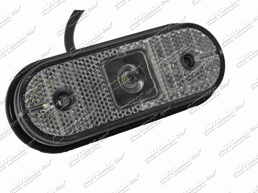 Svítilna bílá LED 24V s kabelem 0,5m