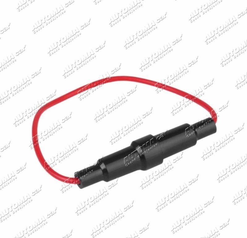 Pouzdro pojistky skleněné 6,3x32mm 