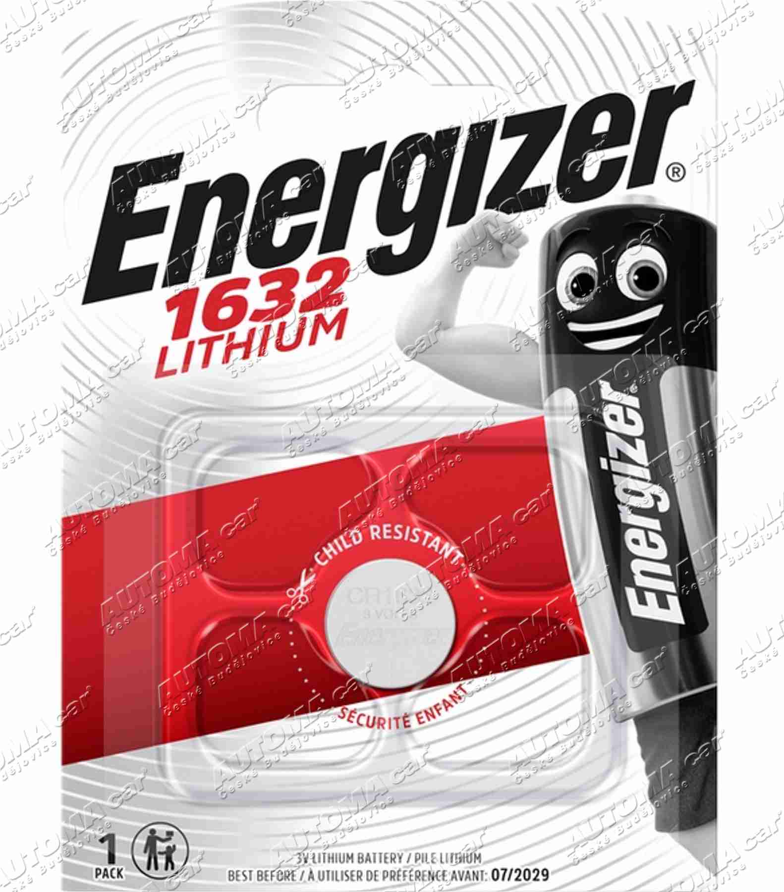 Baterie Energizer 3V CR1632  