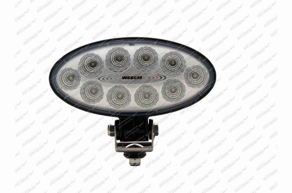 Světlomet pracovní LED oválný 10,5-30V/35W, 3 000 lm Wesem Deutsch konektor  
