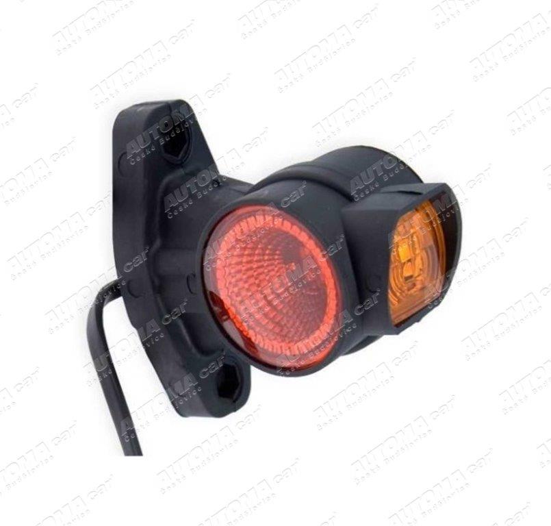 Svítilna červeno/bílo/oranžová LED 12/24V 96mm pravá Fristom