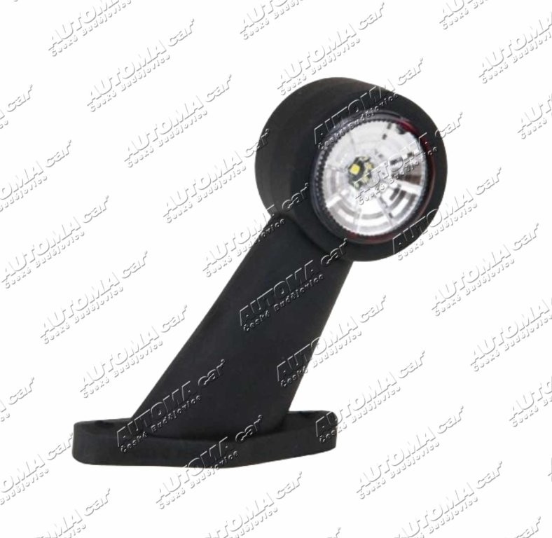 Svítilna červeno/bílá LED 12/24V tykadlo krátké FRISTOM