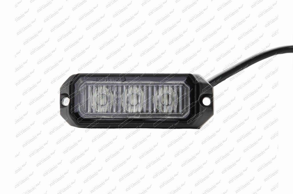 Svítilna výstražná LED 12/24V modrá ***