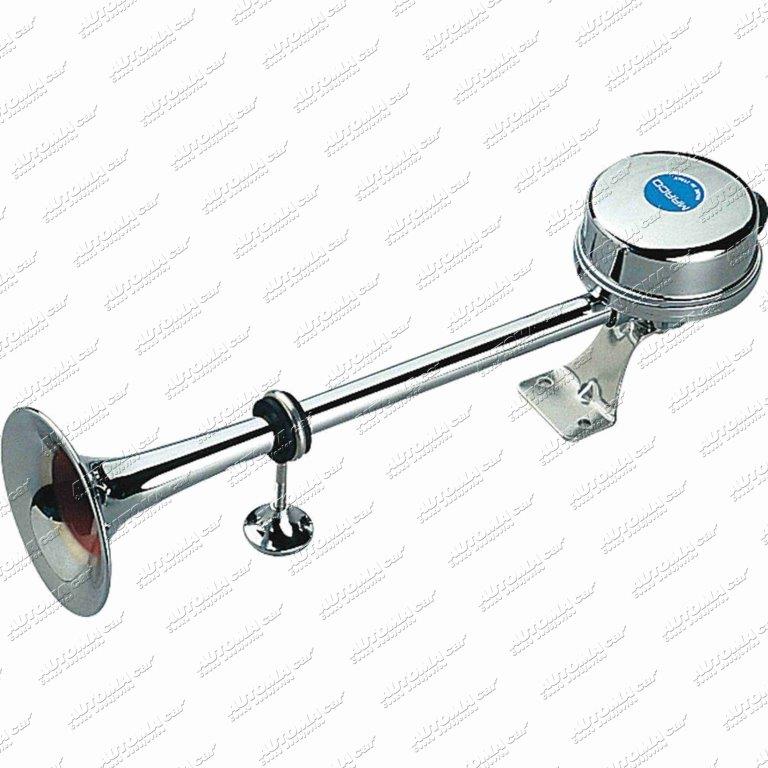 Houkačka 24V elektrická nerezová 400mm 118dB