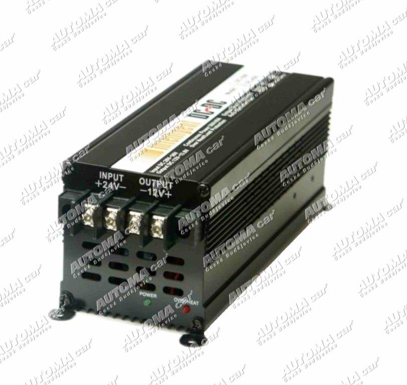Měnič 24/12V 50A / 40A trvale