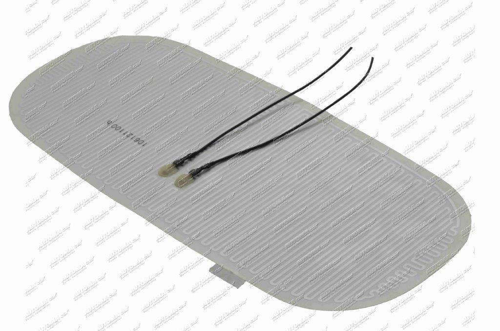 Vložka vyhřívací 24V Mekra 400x176