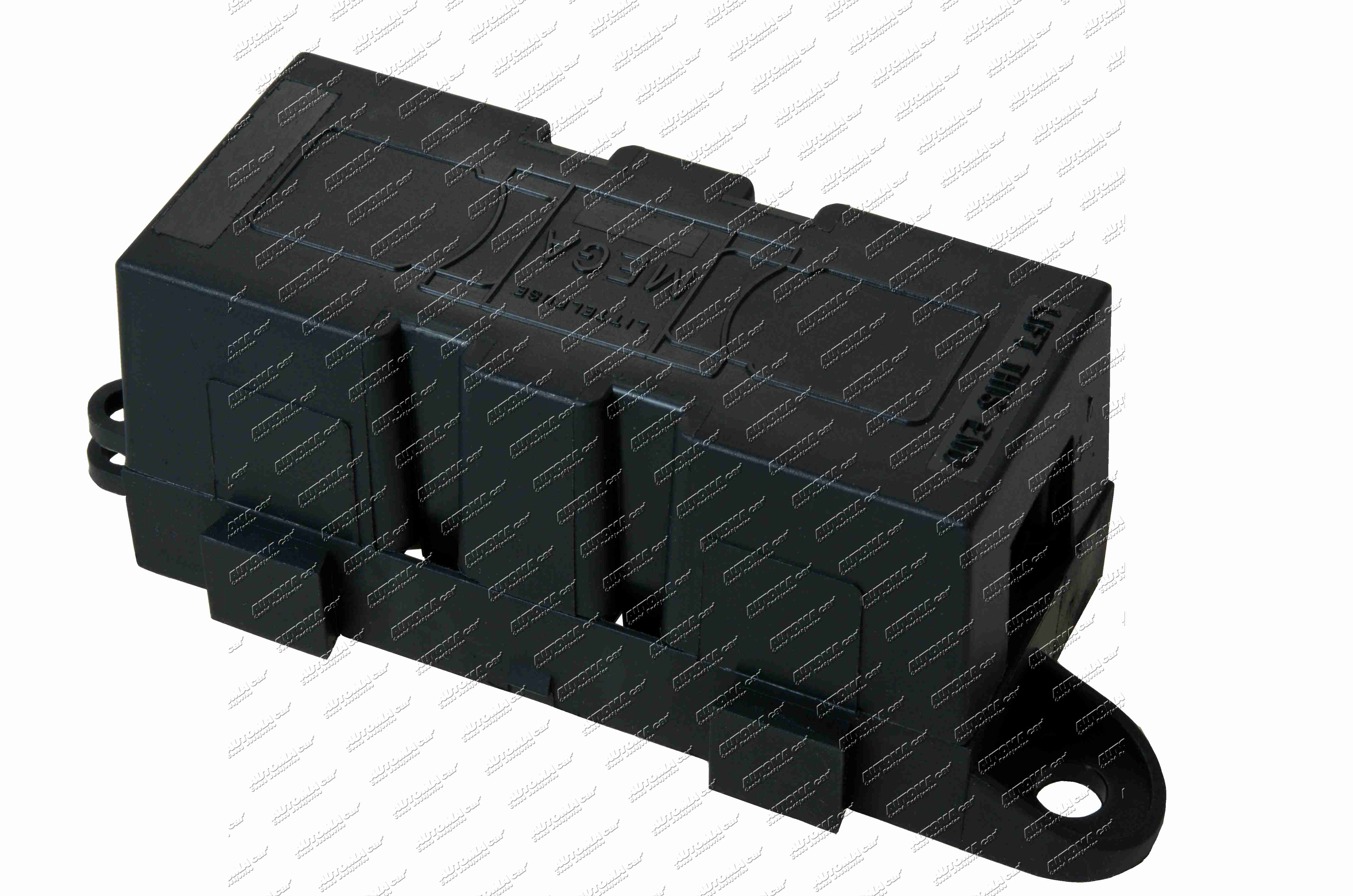 Pouzdro pojistky MEGA 85x41x39mm (d x š x v)