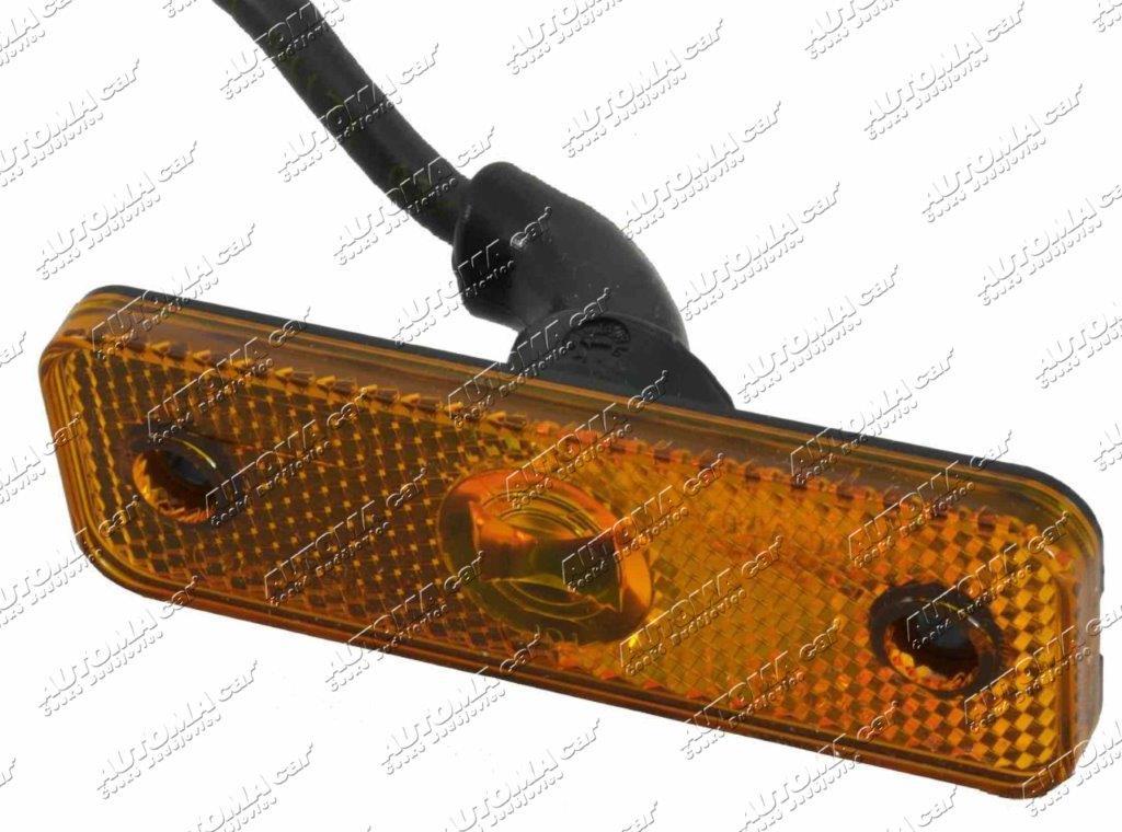 Svítilna oranž. LED 24V s kabelem 0,5m