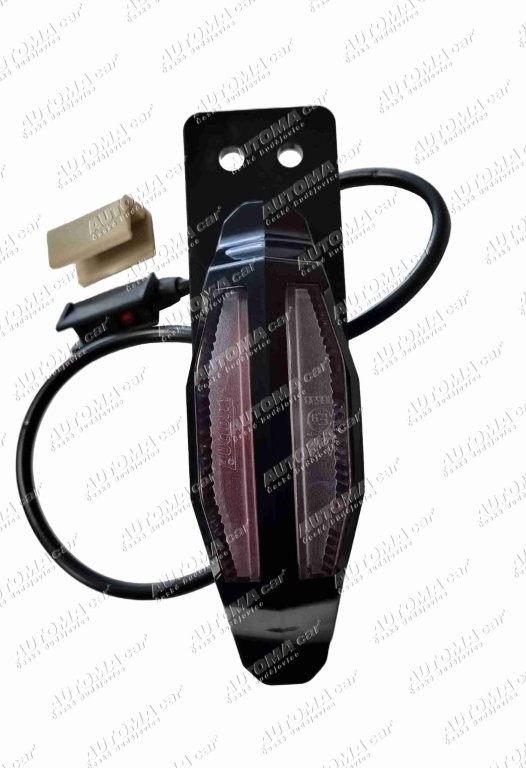 Svítilna LED 12/24V červeno/bílá s držákem Lucidity