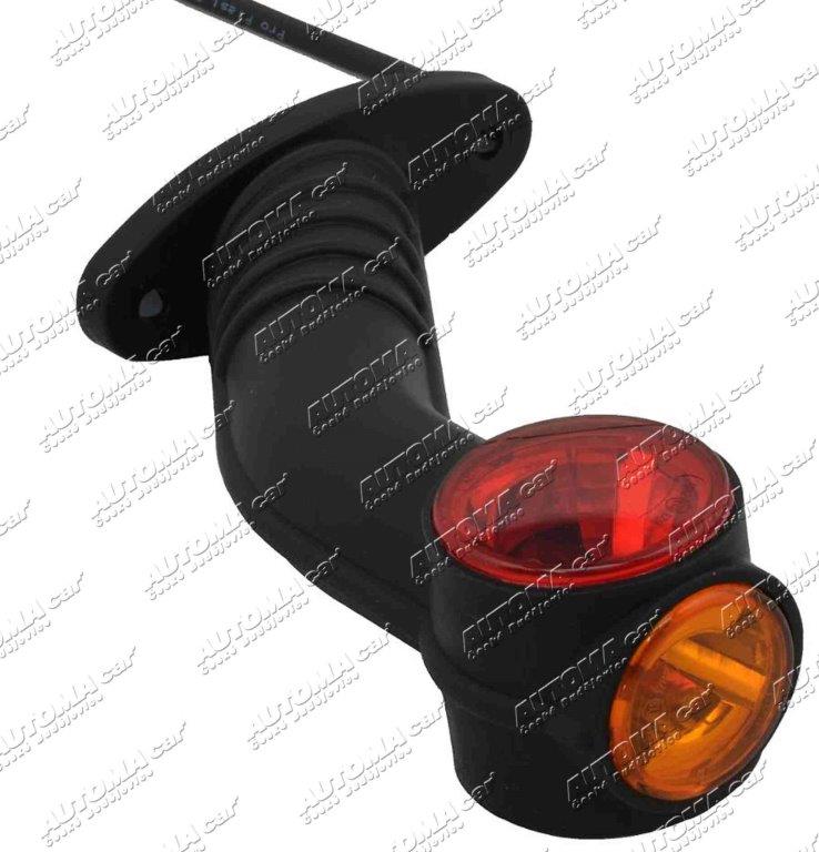 Svítilna poziční Superpoint III  červeno/bílo/oranžová