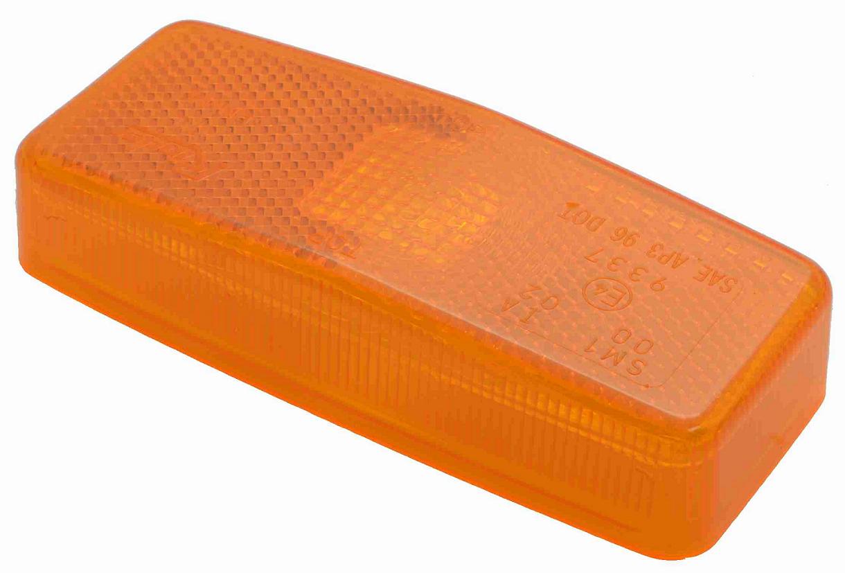 Sklo svítilny oranžové