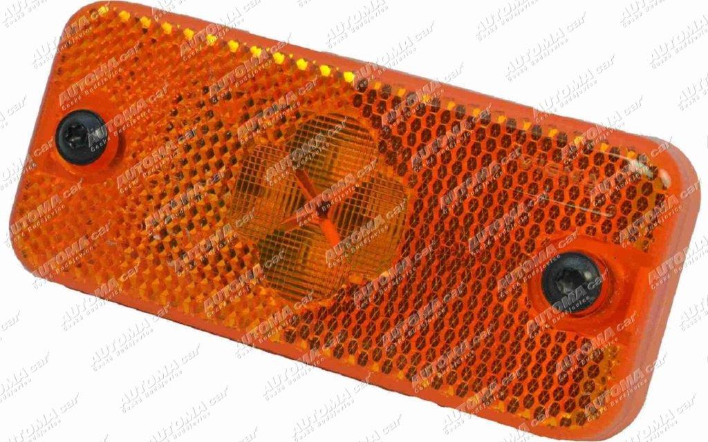 Svítilna oranžová LED 24V