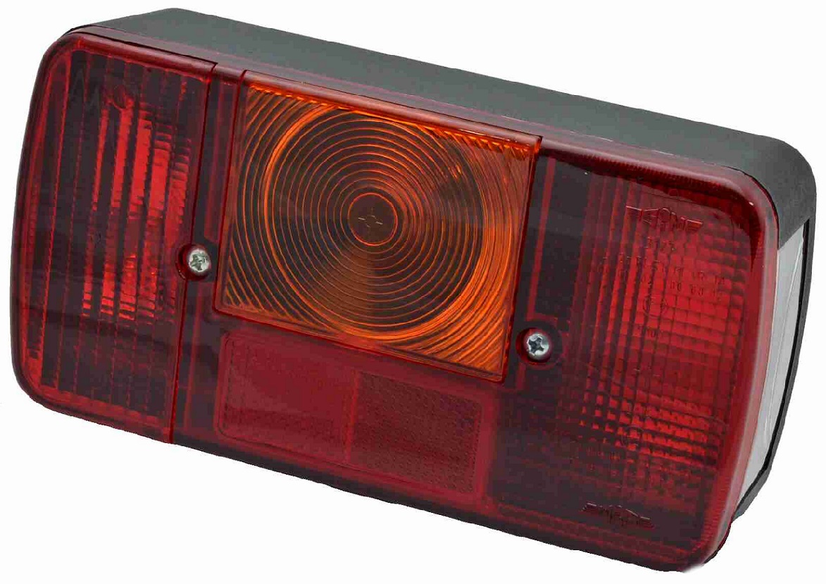 Svítilna koncová 4.komorová L+SPZ/mlhovka