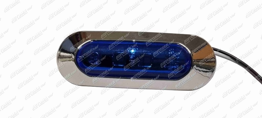 Svítilna poziční  LED 12/24V modrá