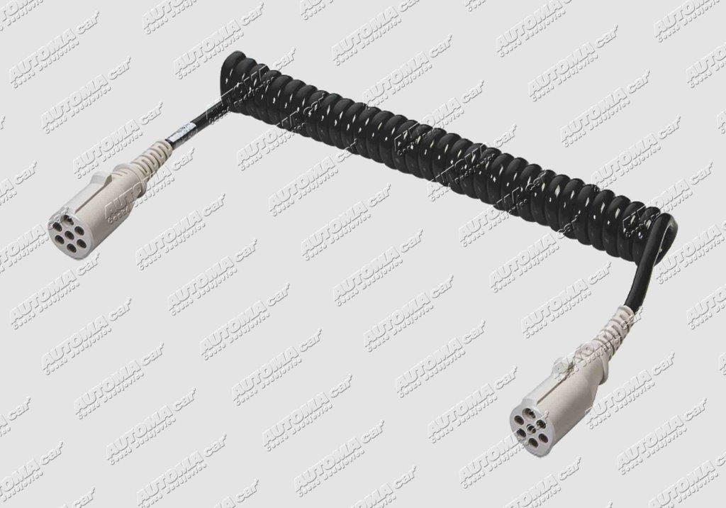 Kabel spirálový propojovací /plast S/