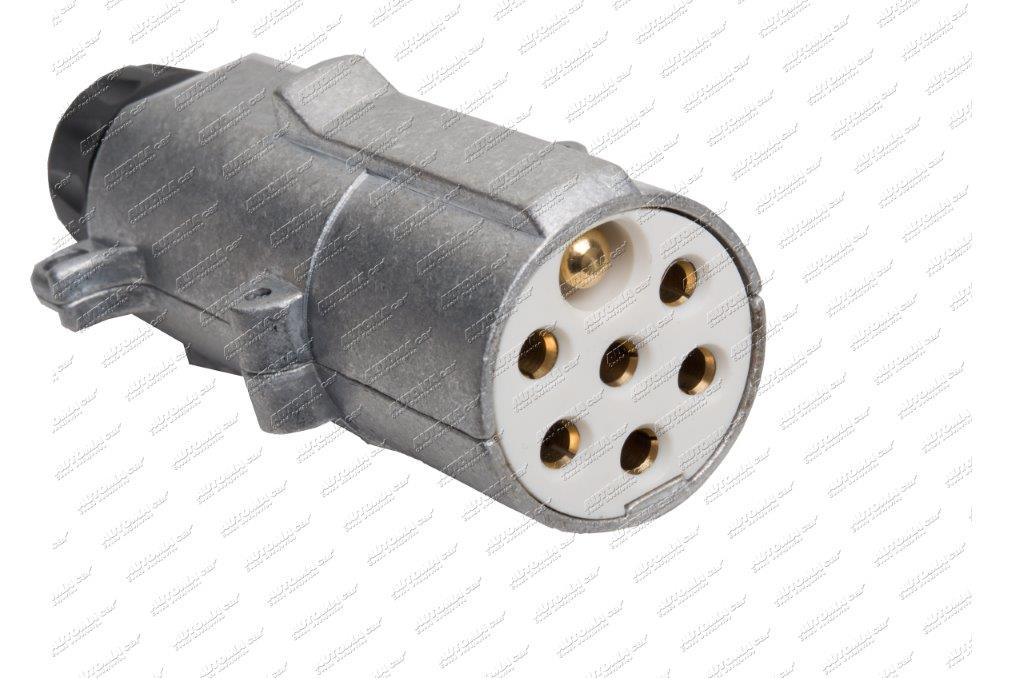 Zástrčka 7.pólová hliníková typ S 24V Erich Jaeger