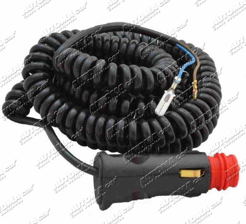 Kabel spirálový k majáku 7,5m