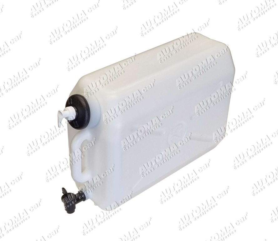 Nádrž na vodu 25L kanystr plastový kohout + dávkovač mýdla