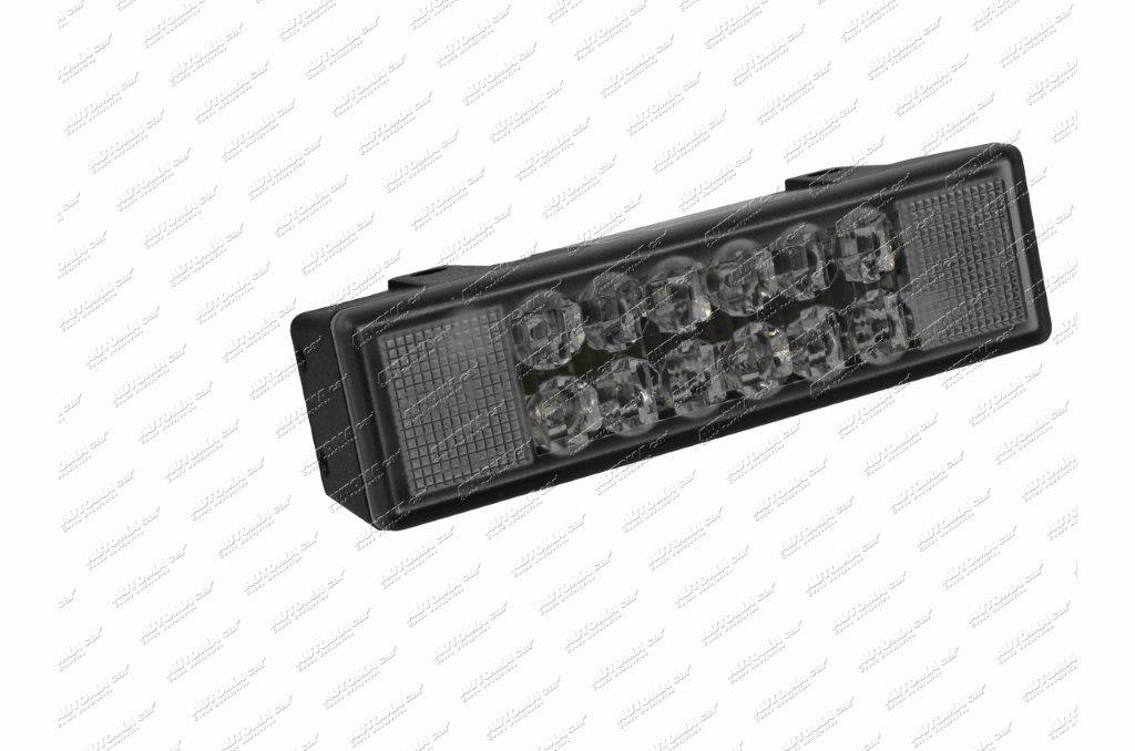 Svítilna výstražná LED 12V modrá