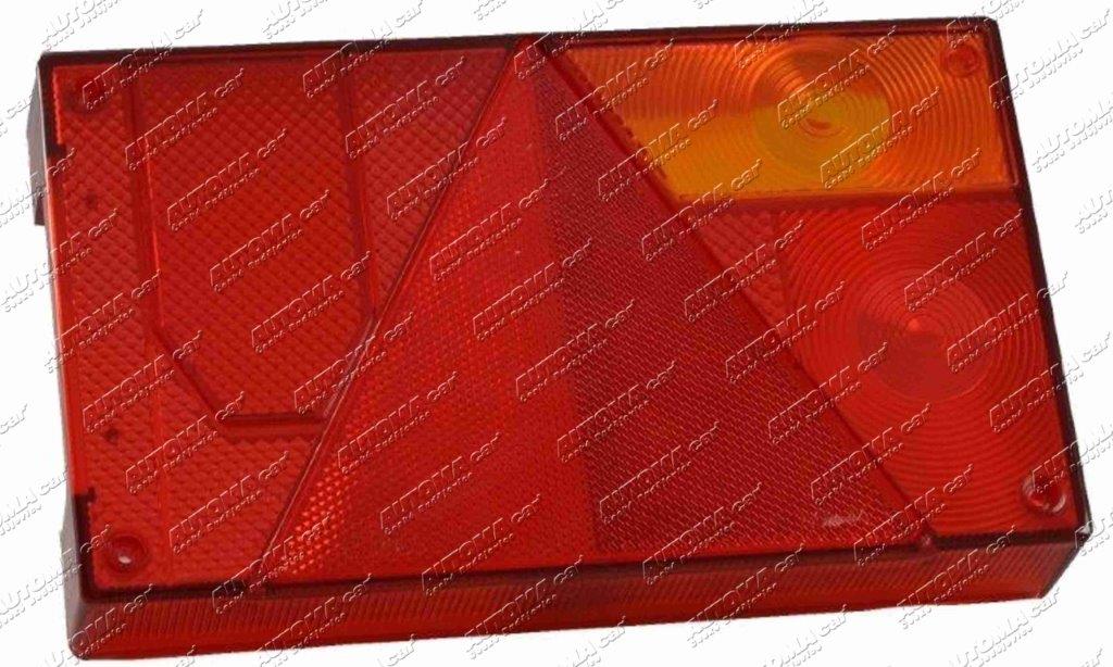 Sklo svítilny koncové LT-220 P s mlhovkou