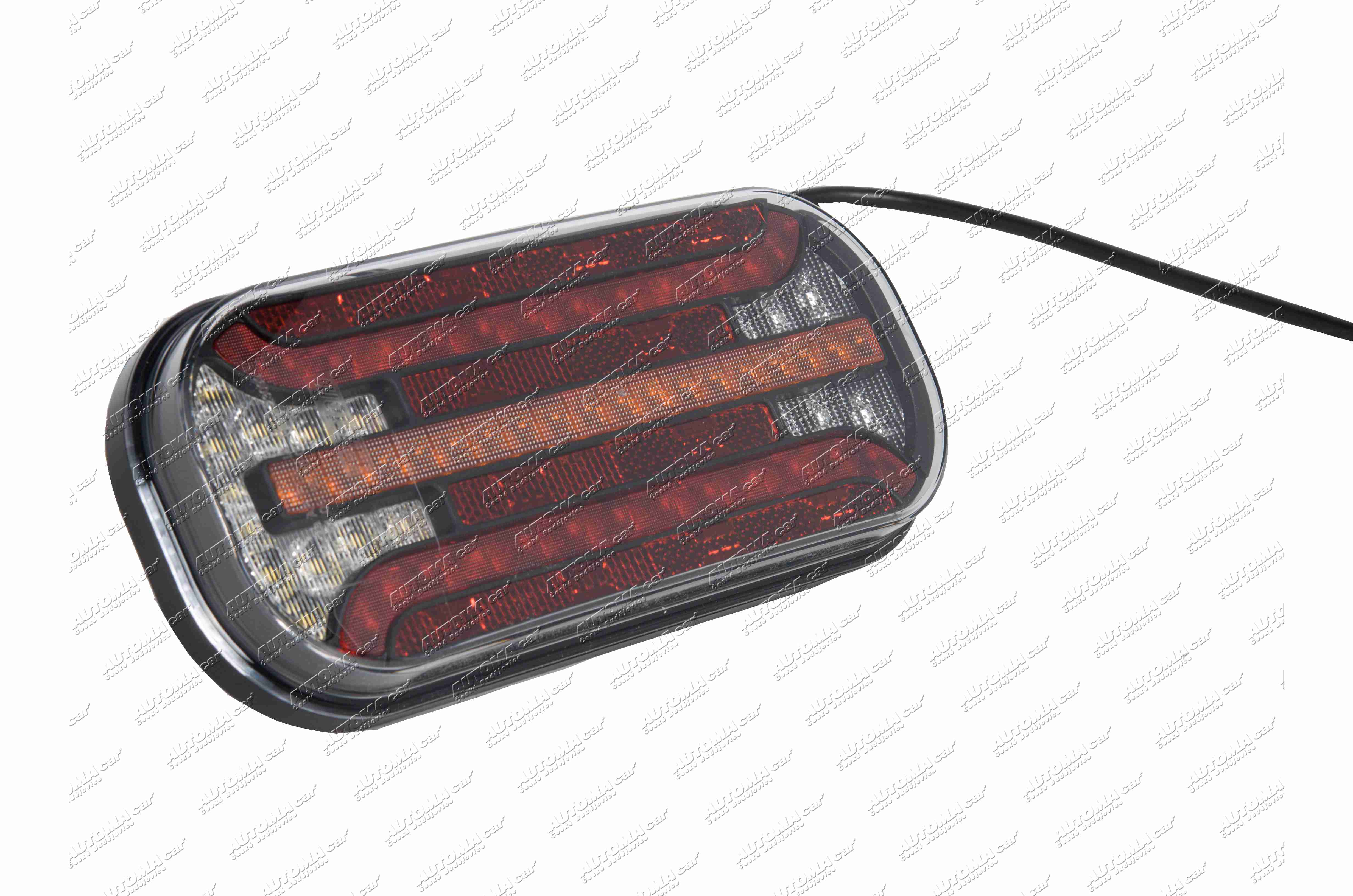 Svítilna koncová LED s dynamickou směrovkou pravá s couvačkou 12-36V FRISTOM s kabelem