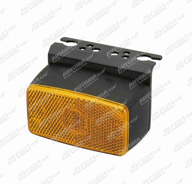 Svítilna poziční oranžová 84x48mm s držákem COBO