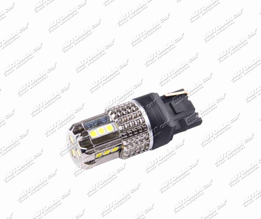 Žárovka LED 12V 21W W3x16d bílá Can-bus (7440 W21W)