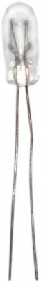 Žárovka 12V/1W celosklo s dlouhým kontaktem, baňka 4x10mm