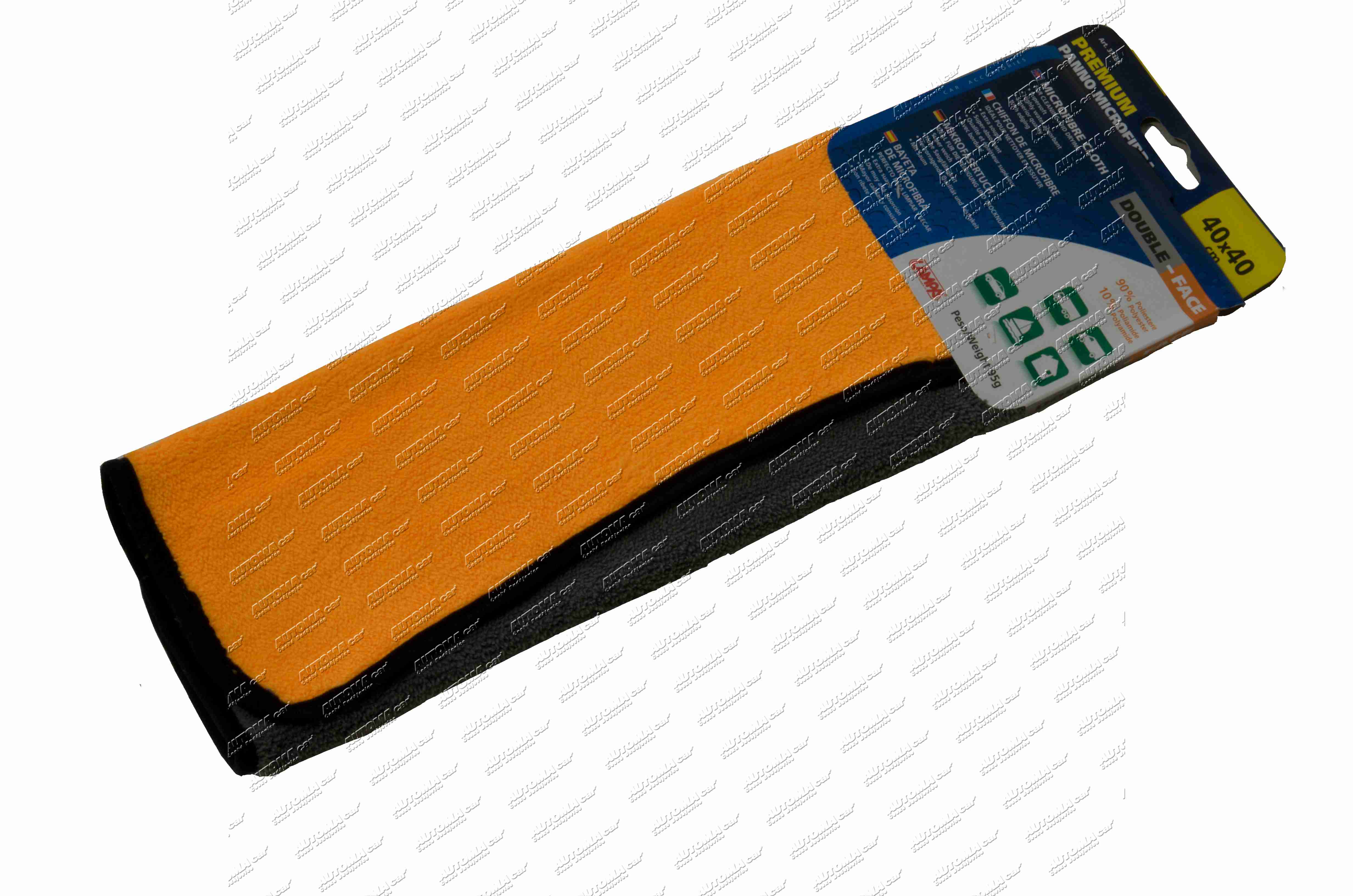 Utěrka z mikrovlákna oboustranná 40x40cm