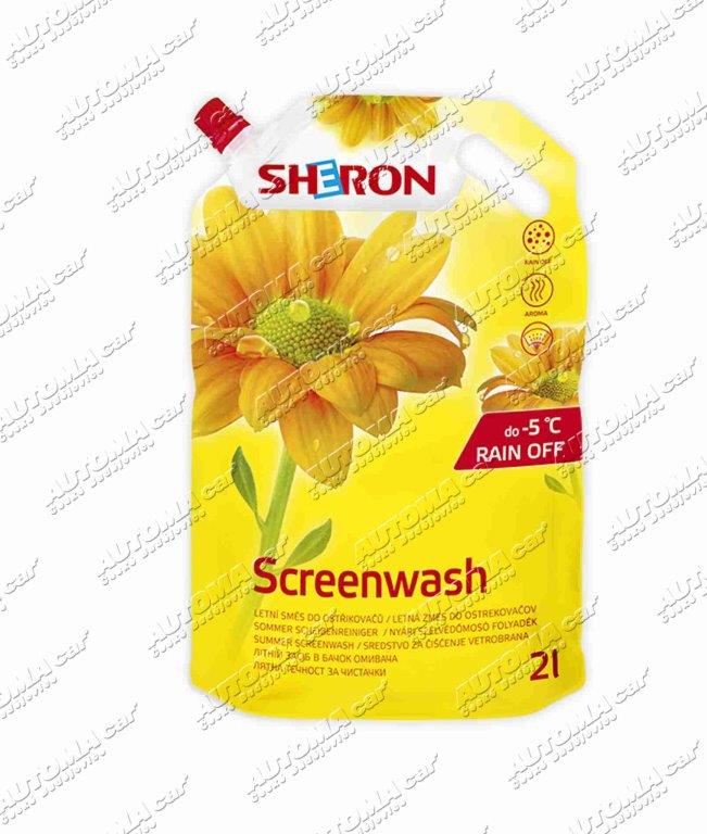 Kapalina ostřikovače Sheron letní do -5°C Citron Softpack 2L 