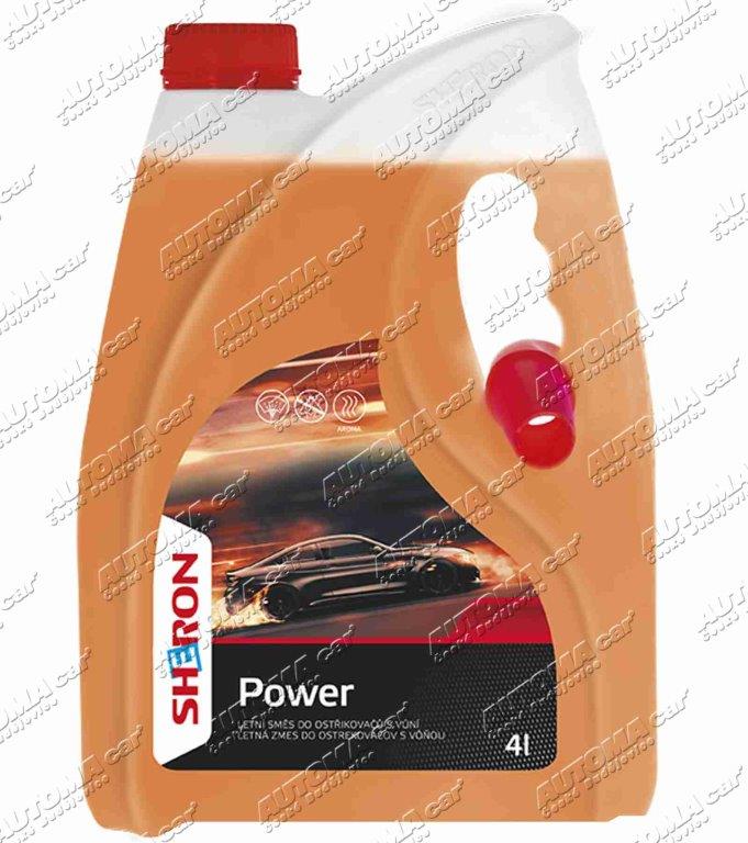 Kapalina ostřikovače Sheron letní Power s nálevkou 4L 