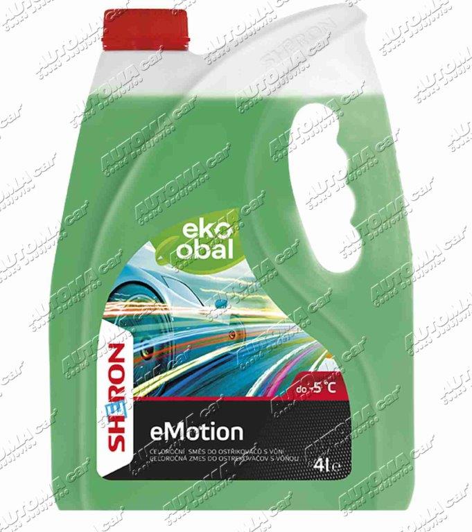 Kapalina ostřikovače Sheron letní eMotion do -5°C 4L 