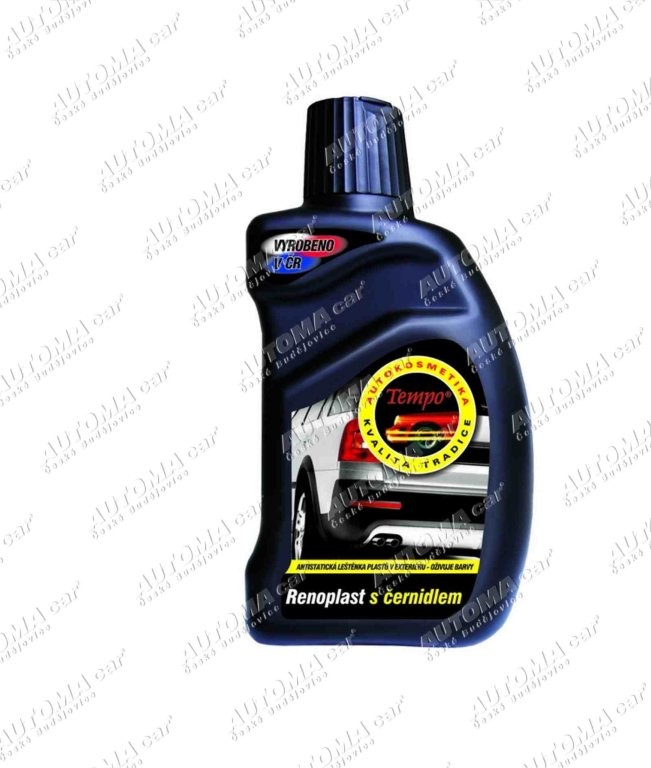 Leštěnka Tempo 300ml na pryž a plasty RENOPLAST s černidlem