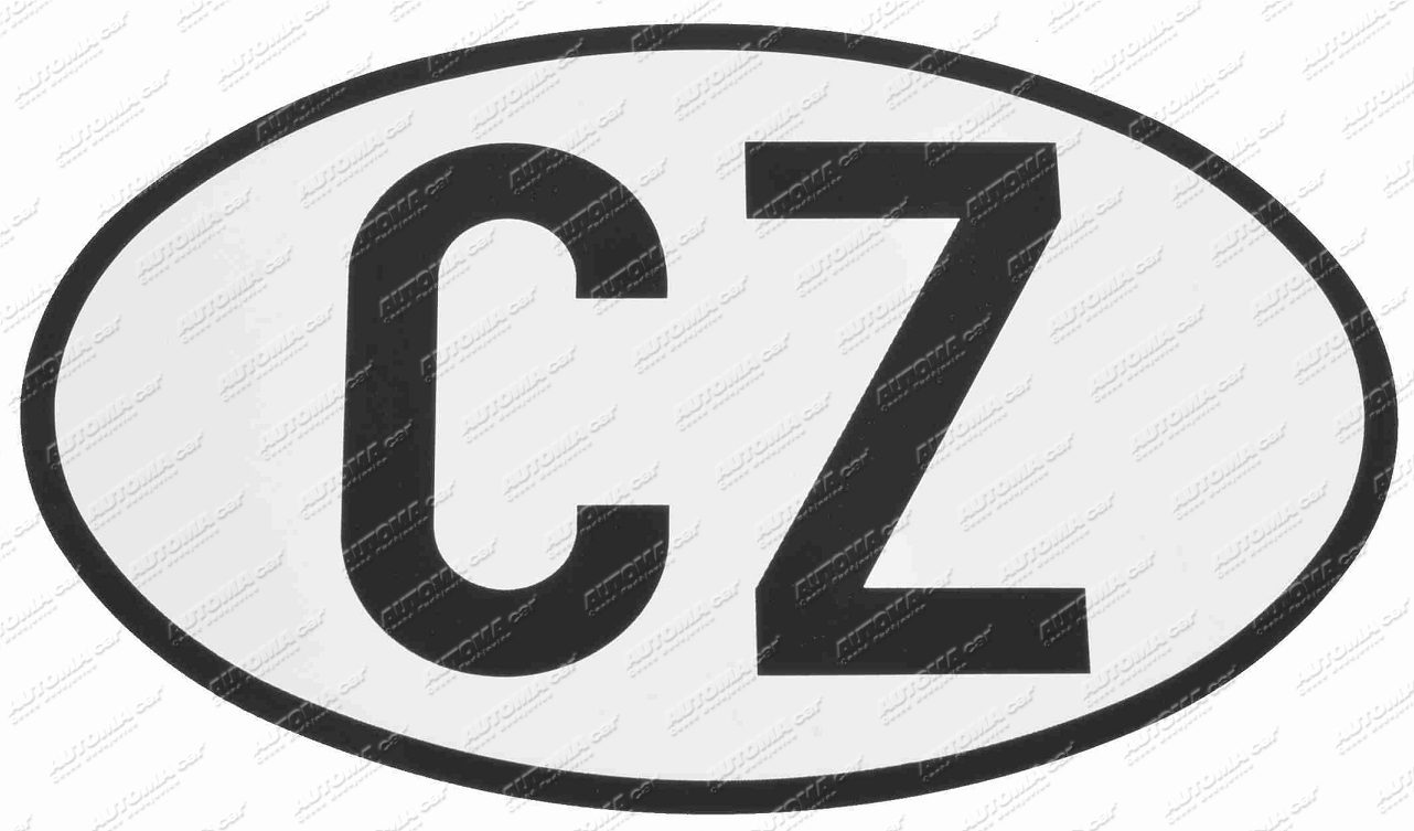 Samolepka CZ venkovní 175x120mm