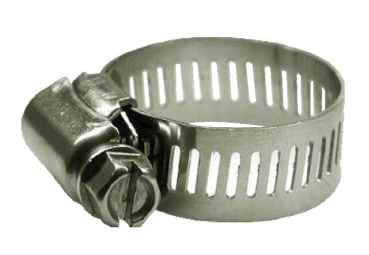 Spona hadicová perforovaná nerezová W4 52-76mm