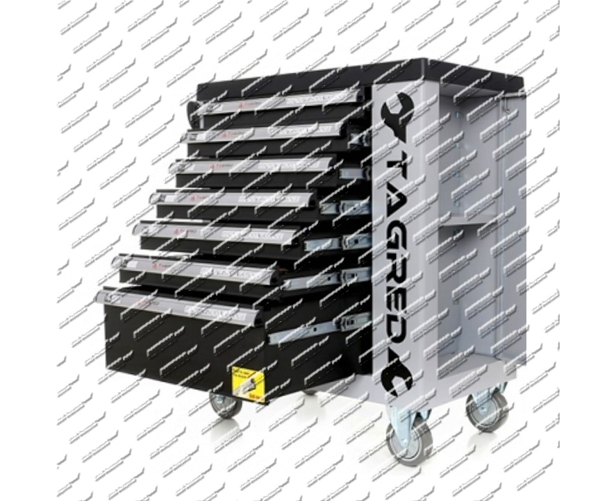 Nářadí - servisní vozík vybavený 