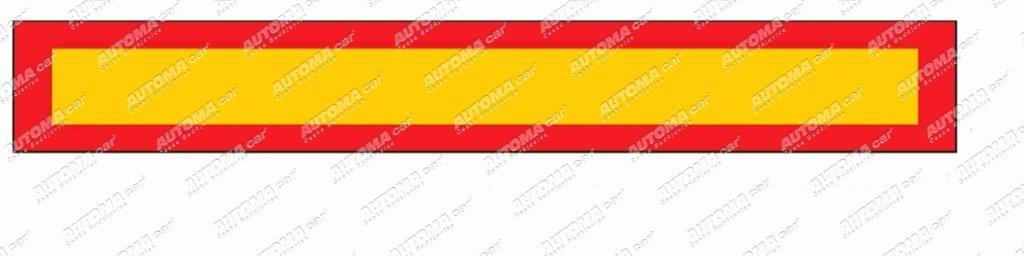 Samolepka reflexní návěs 1130mm