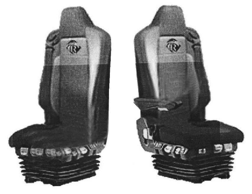 Potah sedačky koženkový Renault T stejné sedačky