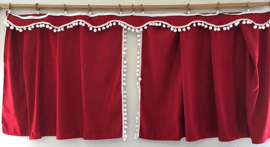 Záclona pro dodávky universál - kuličky