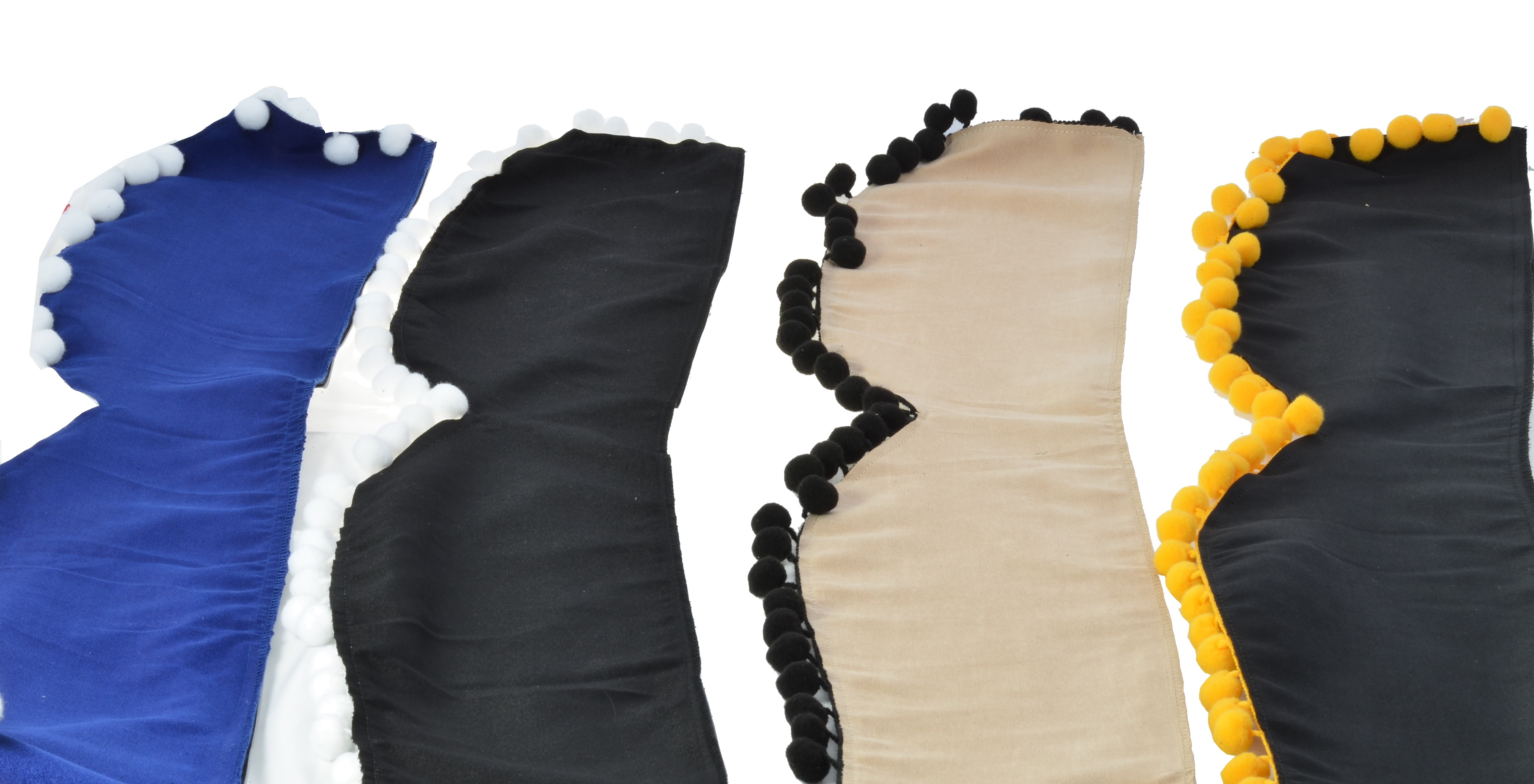 Záclona bordura nad okno universál - kuličky