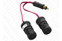 Redukce rozdvojka malá DIN 4165/ velká 12V/24V max 15A