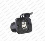 Zásuvka 2xUSB 12/24V - 5V 3,1A
