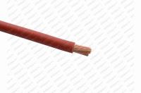 Kabel CYA 25mm² ( kabel pro startovací kabely) plast, červený