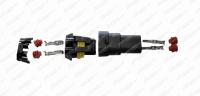 Spojka 2 pólová vodotěsná pro kabel 1,5-3mm²