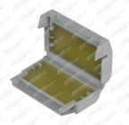 Krabička gelová WAGO pro 2ks 3-pol nebo 3ks 2-pol spojku 2x4mm² 