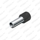 Koncovka kabelu 1,5 mm² dutinka izolovaná černá (10ks)